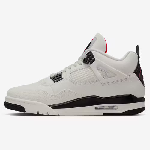 Jordan Air 4 Retro | Sail/Black