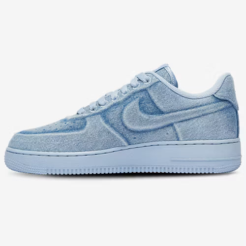 Nike Air Force 1 JA Denim | Light Armory Blue/Metallic Silver/White