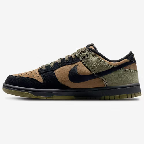 Nike Dunk Low | Black/Medium Olive/Brown Kelp