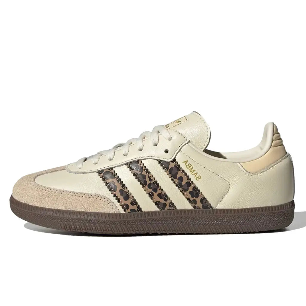 Adidas - Originals Samba OG | Leopard Cream White