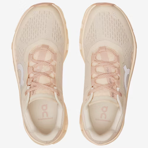 On Cloudmonster | Tan/Pink