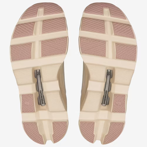On Cloudmonster | Tan/Pink