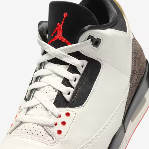 Jordan AJ Retro 3 | Black/Red/White