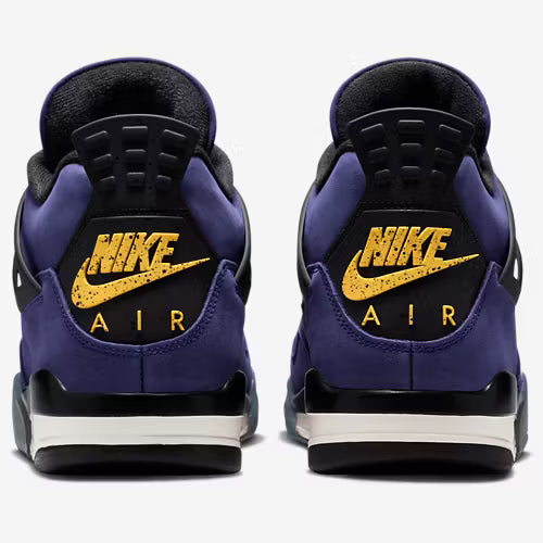 Jordan Retro 4 Lakers | Purple/Black/Yellow