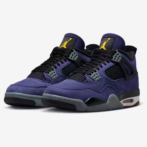 Jordan Retro 4 Lakers | Purple/Black/Yellow