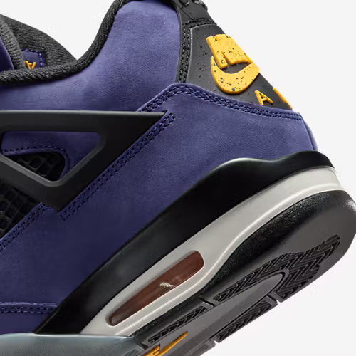 Jordan Retro 4 Lakers | Purple/Black/Yellow