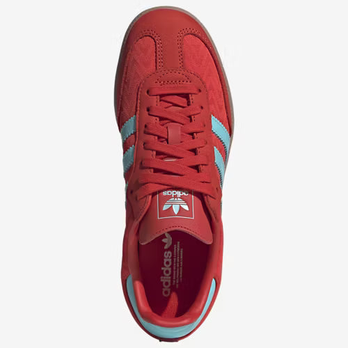 Adidas - Originals Samba OG | Red/Pulse Aqua/Gold Met