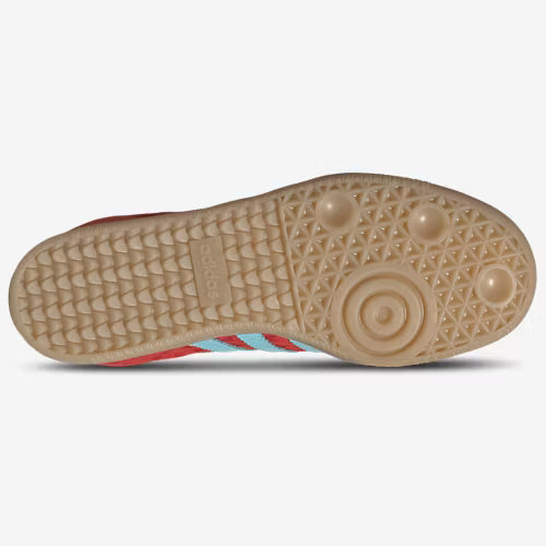 Adidas - Originals Samba OG | Red/Pulse Aqua/Gold Met
