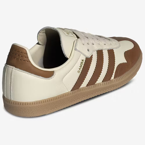 Adidas - Originals Samba OG | Wonder White/Dusky Bronze/Gold Metallic