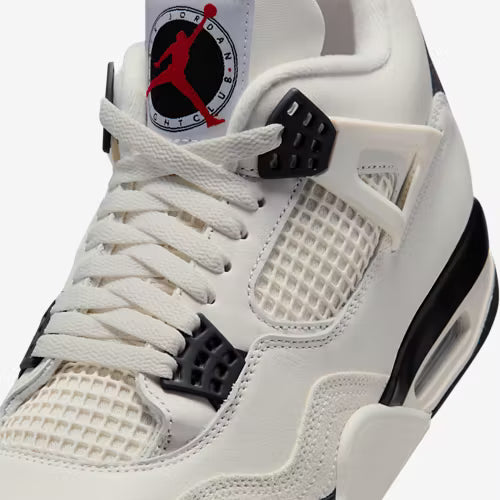 Jordan Air 4 Retro | Sail/Black