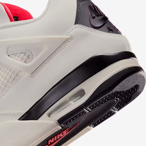 Jordan Air 4 Retro | Sail/Black