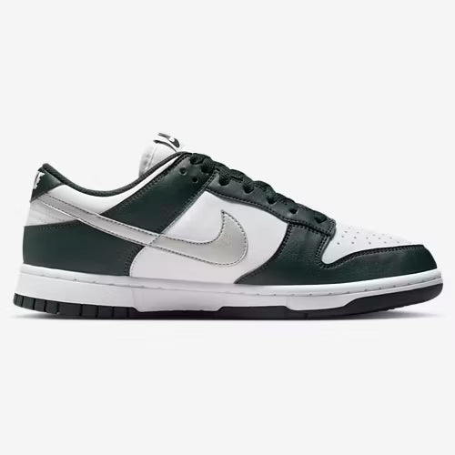 Nike Dunk Low | Mtlc Silver/Seaweed/White