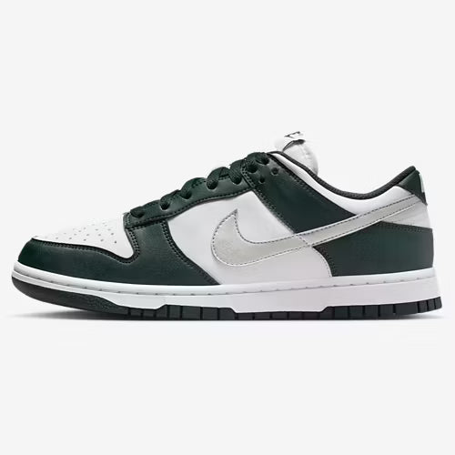 Nike Dunk Low | Mtlc Silver/Seaweed/White