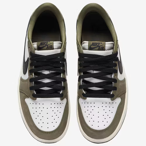 Jordan AJ 1 Retro Low | Medium olive/Black