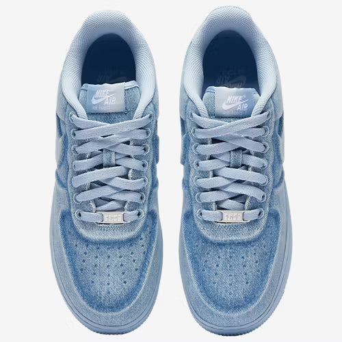 Nike Air Force 1 JA Denim | Light Armory Blue/Metallic Silver/White