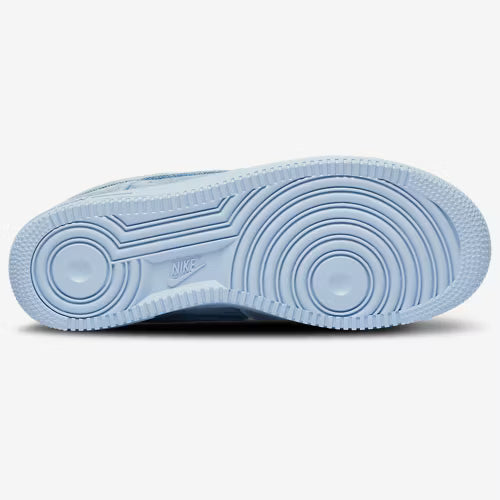 Nike Air Force 1 JA Denim | Light Armory Blue/Metallic Silver/White