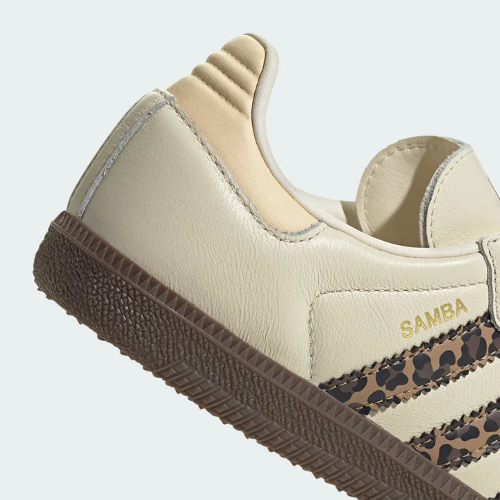 Adidas - Originals Samba OG | Leopard Cream White