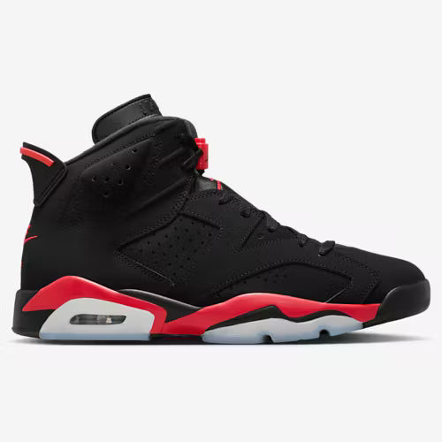 Jordan Retro 6 | Black/Light Crimson