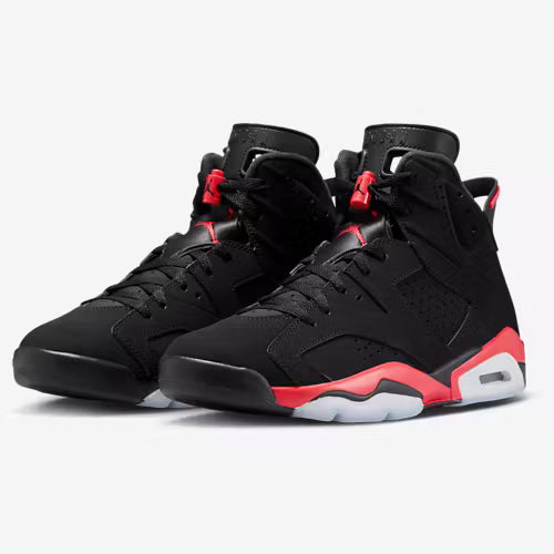 Jordan Retro 6 | Black/Light Crimson