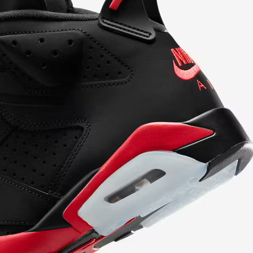 Jordan Retro 6 | Black/Light Crimson