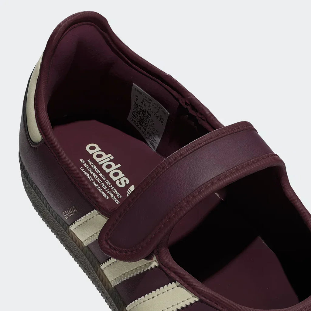 Adidas - Ѕаmbа Јаnе | Вurgundу/Оff Whіtе