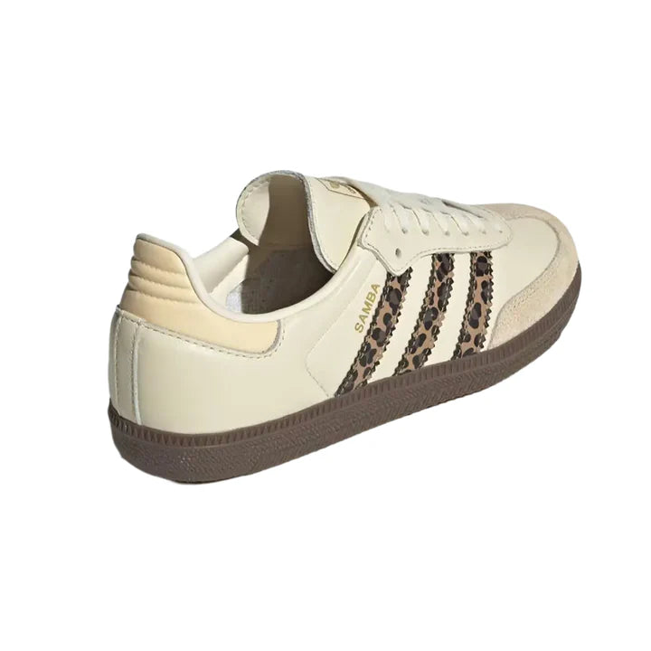 Adidas - Originals Samba OG | Leopard Cream White